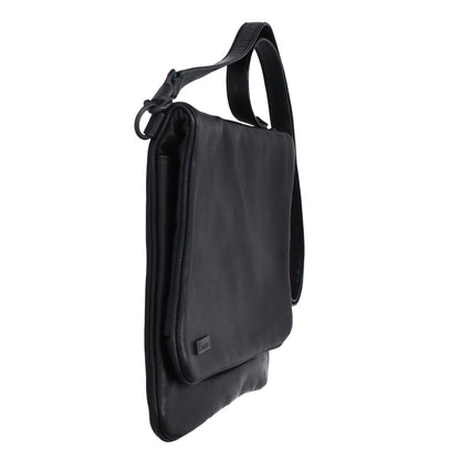 ISSEY MIYAKE イッセイミヤケ imアイム レザー フラップ ショルダーバッグ