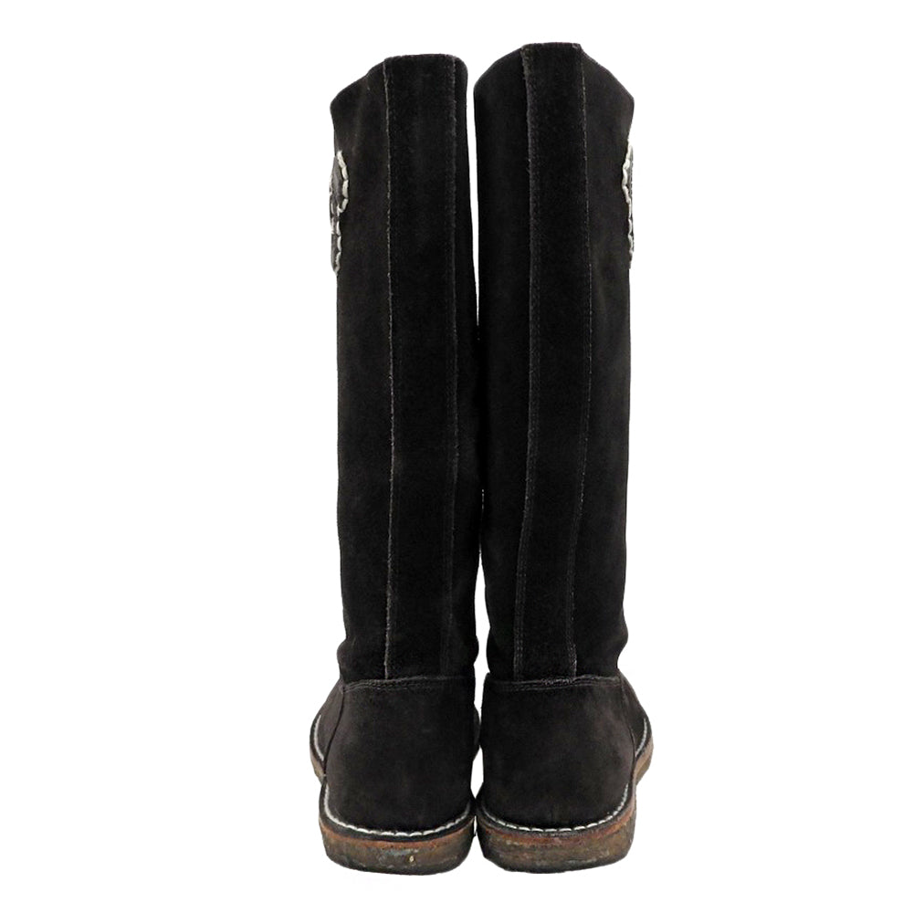 TRUE RELIGION True Religion suede long boots women's shoes brown 6.5 shoes