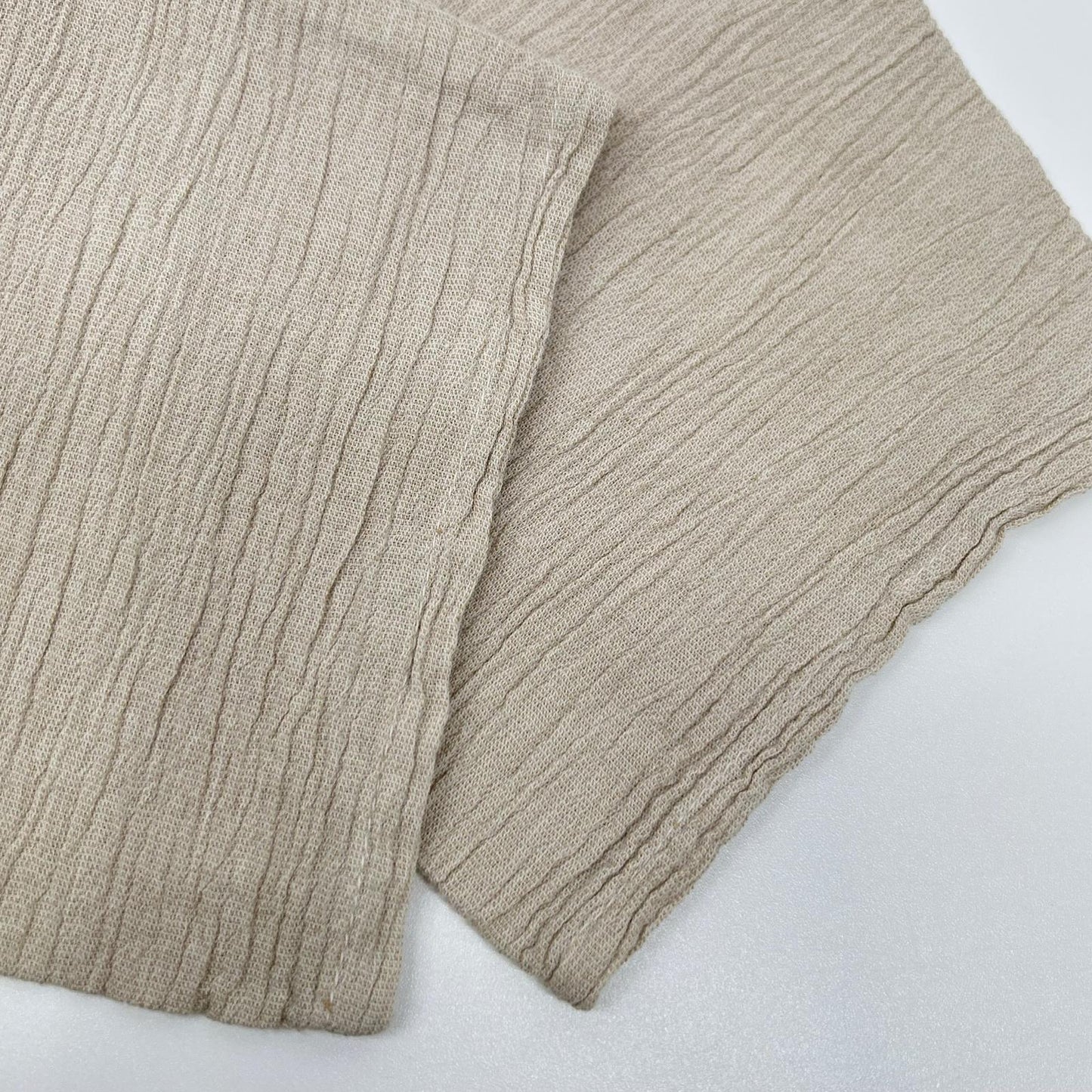 Plantation プランテーション PL21FP045 アイボリー コットン混 ノーカラー シャツワンピース ワンピース