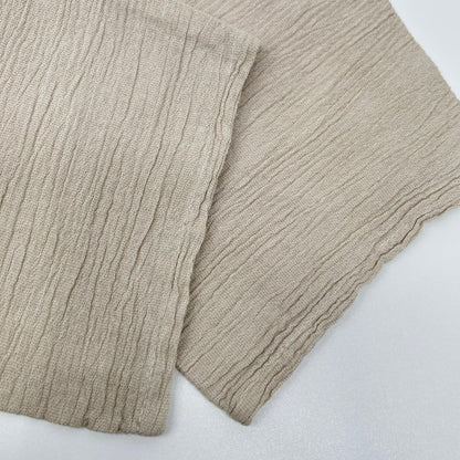 Plantation プランテーション PL21FP045 アイボリー コットン混 ノーカラー シャツワンピース ワンピース