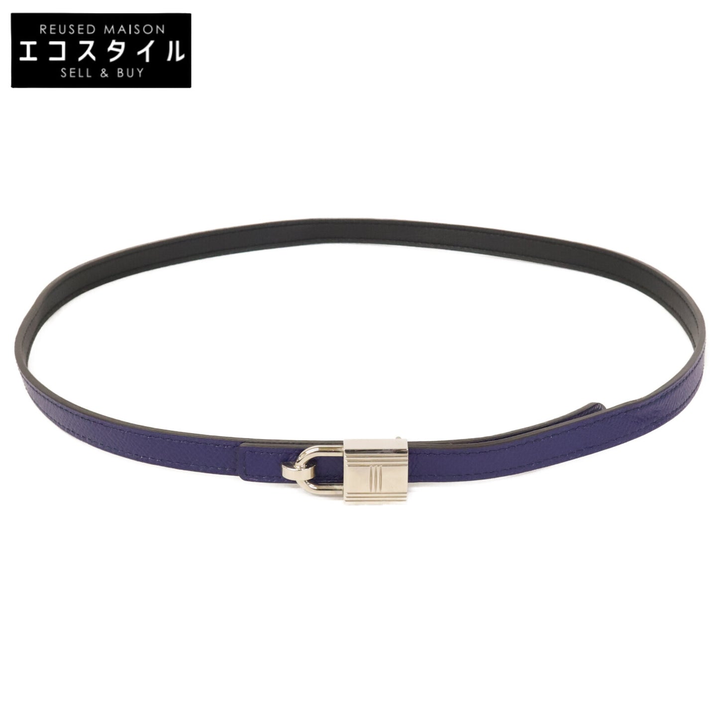 HERMES エルメス 【美品】C刻印 カデナバックル レザー ベルト