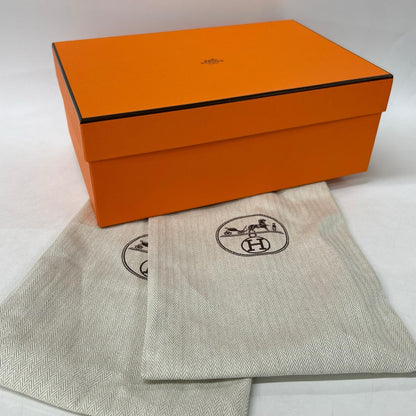 HERMES エルメス 【美品】4251022Z GIGI 50 ジジ50 ケリーバックル レザー サンダル シューズ