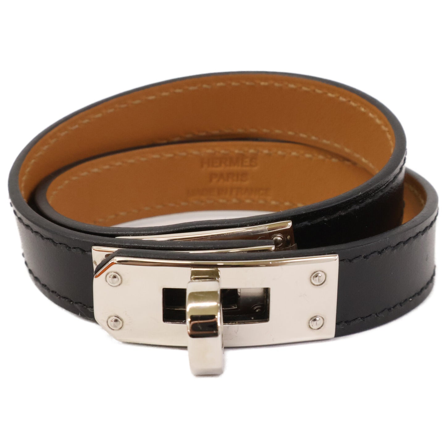 HERMES エルメス 【美品】B刻印 ケリー ドゥブルトゥール ブレスレット
