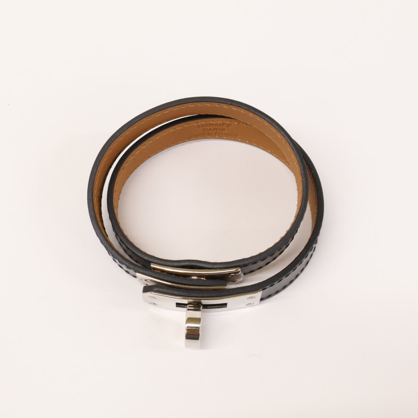 HERMES エルメス 【美品】B刻印 ケリー ドゥブルトゥール ブレスレット