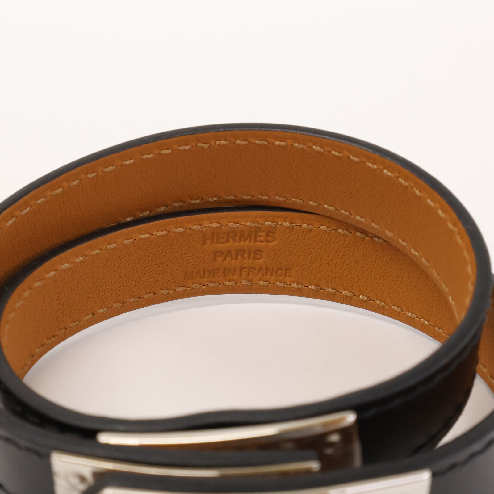 HERMES エルメス 【美品】B刻印 ケリー ドゥブルトゥール ブレスレット