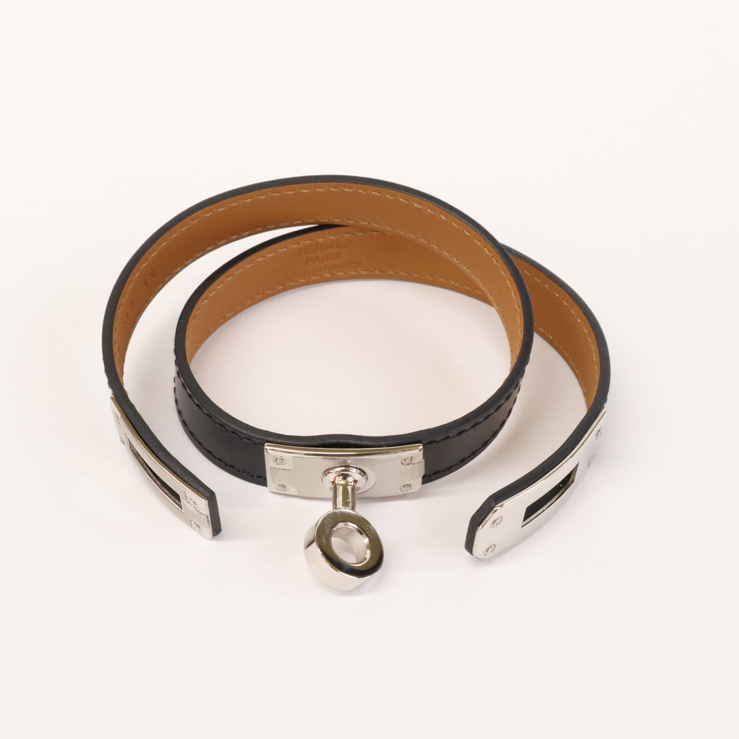 HERMES エルメス 【美品】B刻印 ケリー ドゥブルトゥール ブレスレット