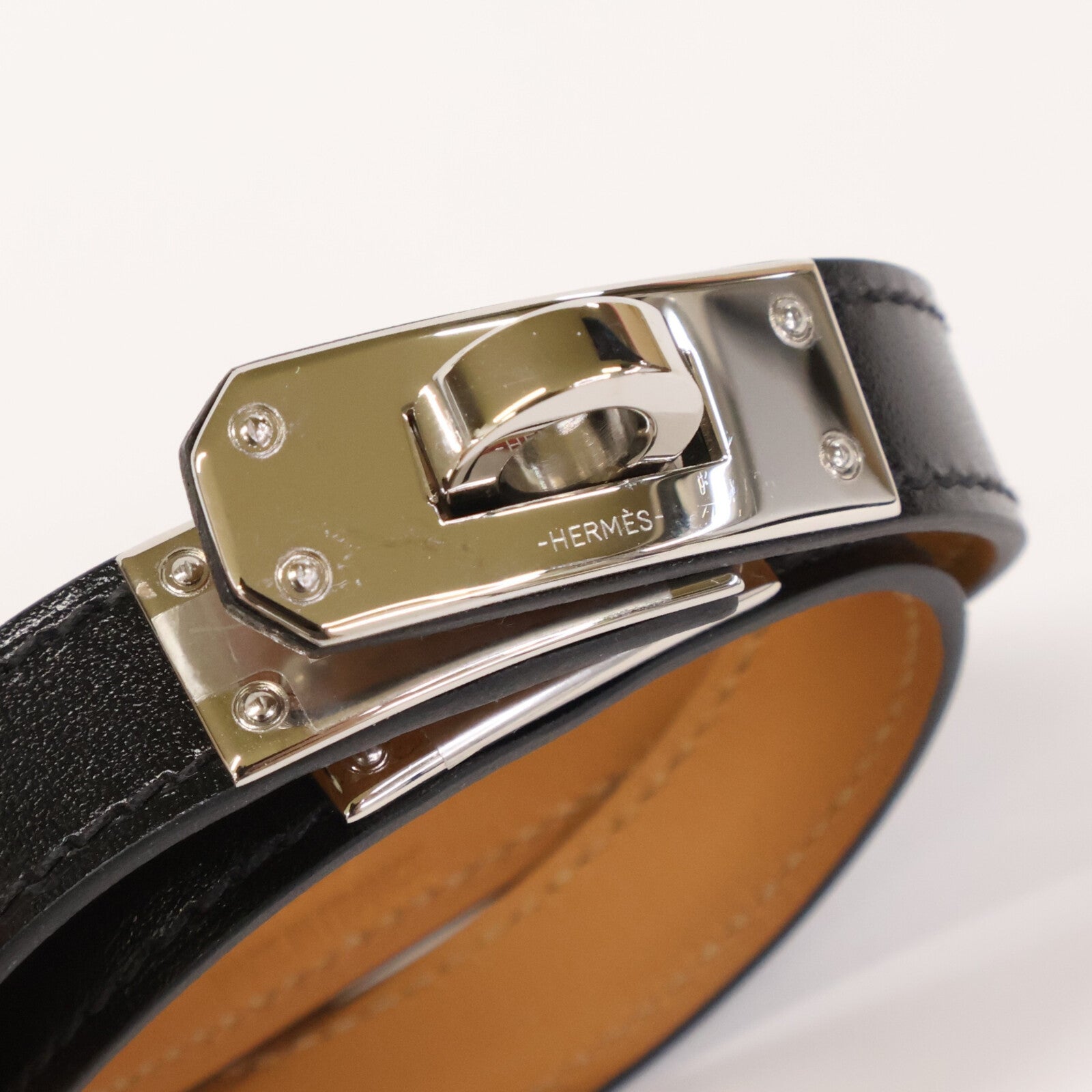 HERMES エルメス 【美品】B刻印 ケリー ドゥブルトゥール ブレスレット
