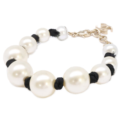 CHANEL シャネル A16K パール×ココマーク ブレスレット ブレスレット
