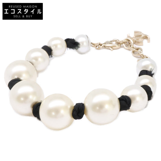 CHANEL シャネル A16K パール×ココマーク ブレスレット ブレスレット