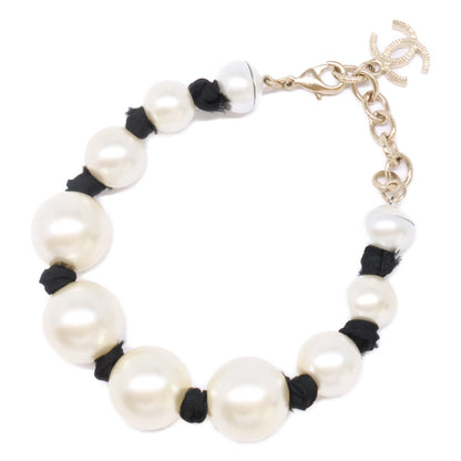 CHANEL シャネル A16K パール×ココマーク ブレスレット ブレスレット