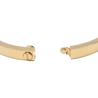 Cartier カルティエ 750YG ラブブレス 6Pダイヤ SM スモール ブレスレット