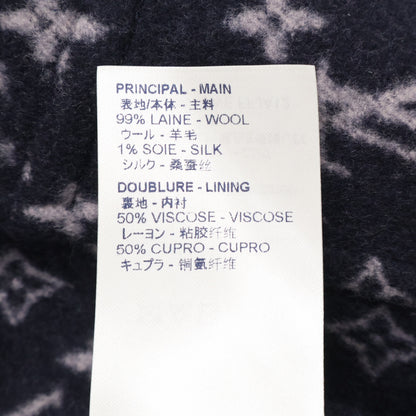 LOUIS VUITTON ルイヴィトン 【新品/国内正規】RW182W QWE FFJA12 ウールｘシルク 裏地モノグラム クロップドジャケット ジャケット