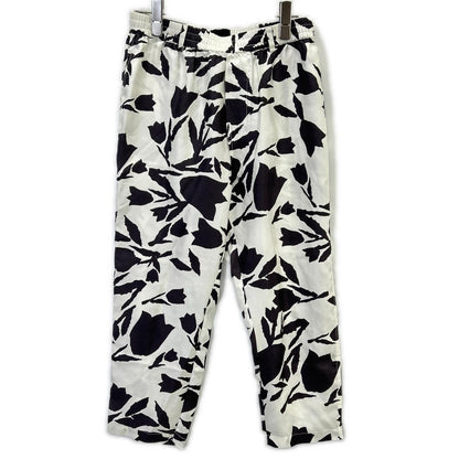 【SALE】 BANANATIME バナナタイム ホワイト×ブラック 217-118-03 TAPERED 2 PANT Tulip Time Black ボトムス