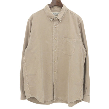 REMI RELIEF レミレリーフ ヴィンテージ加工 オックスフォードシャツ トップス メンズ ベージュ M トップス