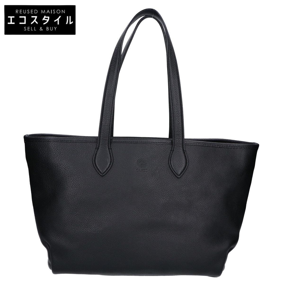 GANZO ガンゾ 美品 N POLO ZIP シュリンクレザー タンニンブルハイド トートバッグ