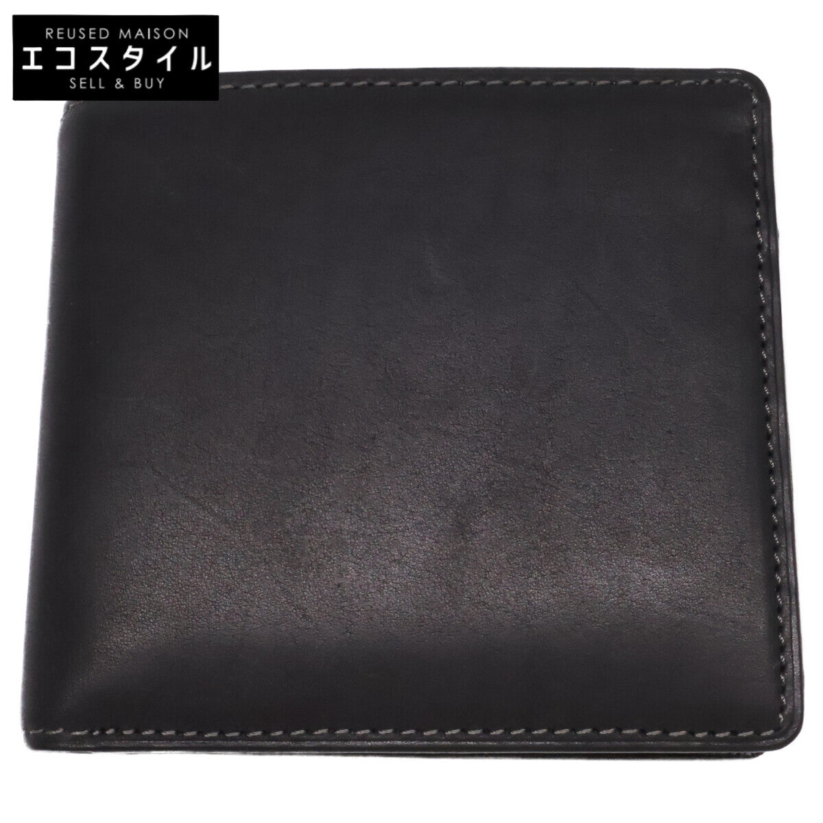SOMES SADDLE ソメスサドル 【新品同様】FE-32 BK フェル 二つ折り財布 二つ折り財布（小銭入れあり）