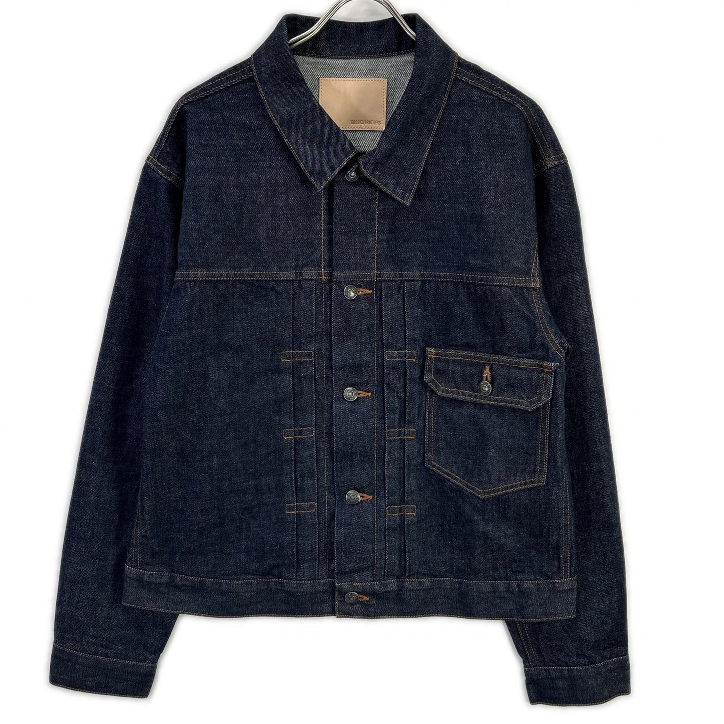 BrooksBrothers ブルックスブラザーズ 330002199 ワンウォッシュ セルビッジデニム トラッカージャケット ジャケット