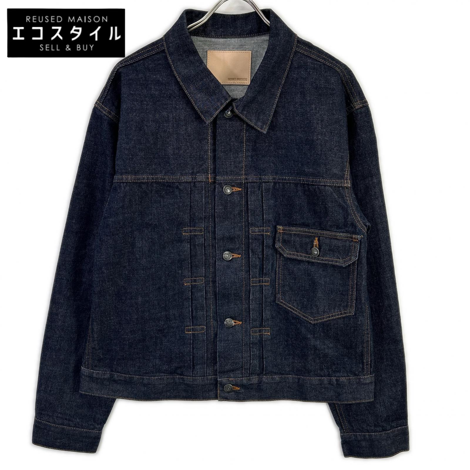 BrooksBrothers ブルックスブラザーズ 330002199 ワンウォッシュ セルビッジデニム トラッカージャケット ジャケット