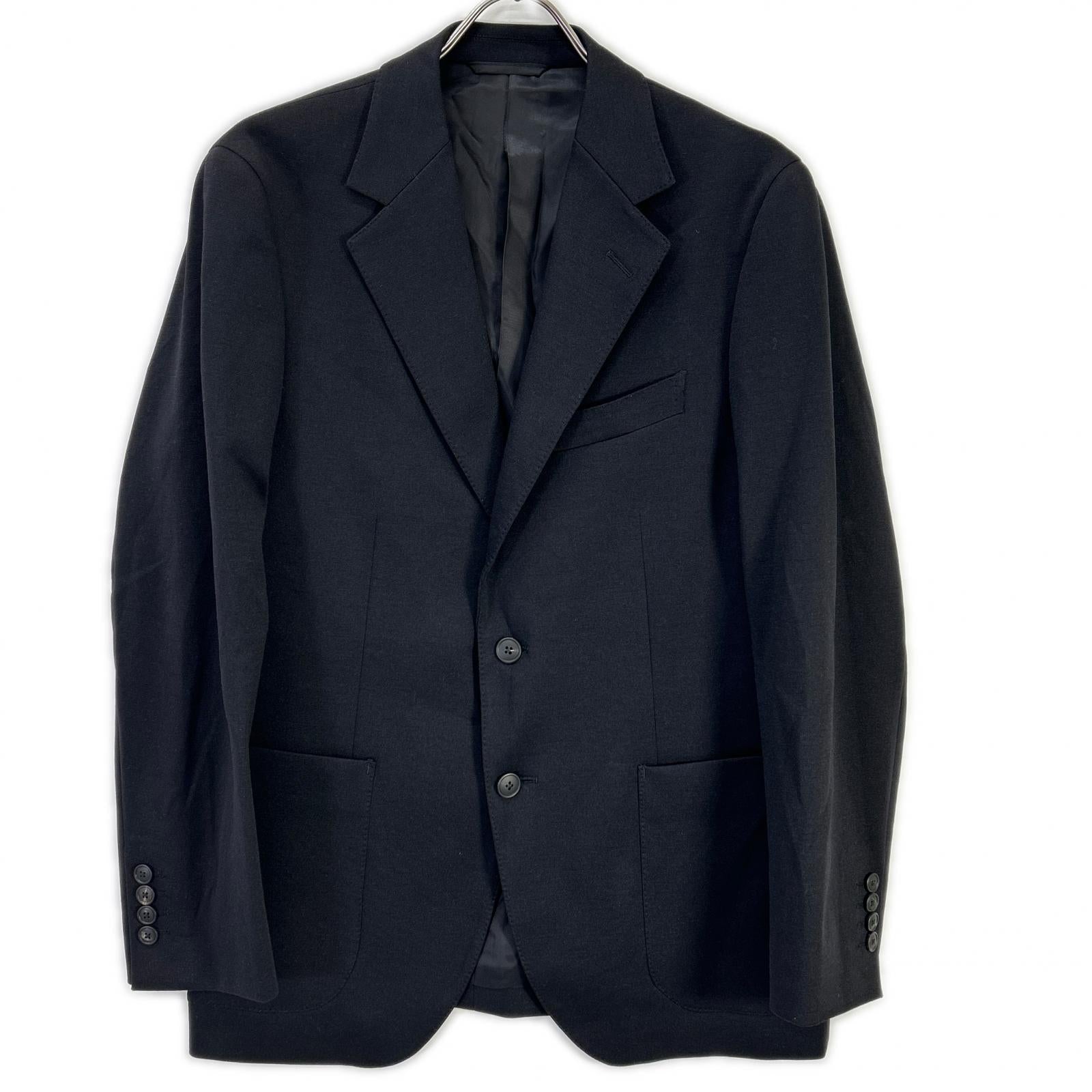 LANVIN COLLECTION ランバンコレクション 248232 JT24J ネイビー ウールコットンナイロン 2B ブレザー ジャケット ジャケット