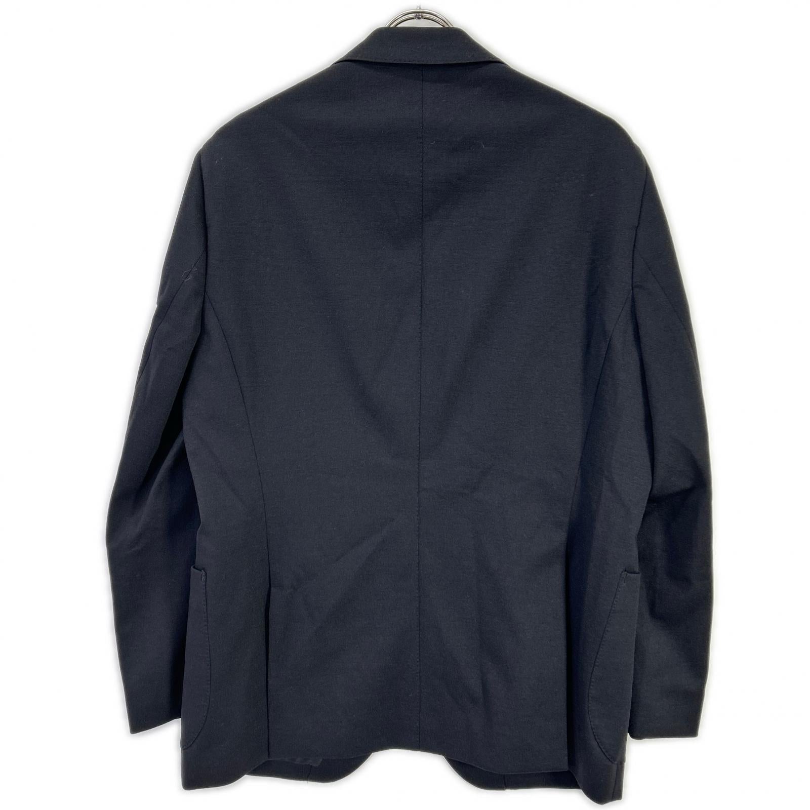 LANVIN COLLECTION ランバンコレクション 248232 JT24J ネイビー ウールコットンナイロン 2B ブレザー ジャケット ジャケット