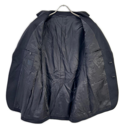 LANVIN COLLECTION ランバンコレクション 248232 JT24J ネイビー ウールコットンナイロン 2B ブレザー ジャケット ジャケット