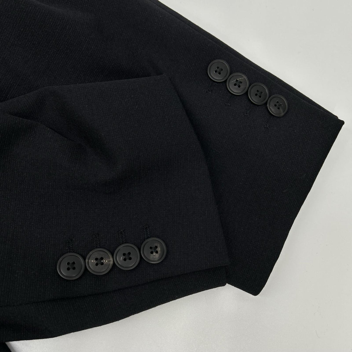 LANVIN COLLECTION ランバンコレクション 248232 JT24J ネイビー ウールコットンナイロン 2B ブレザー ジャケット ジャケット