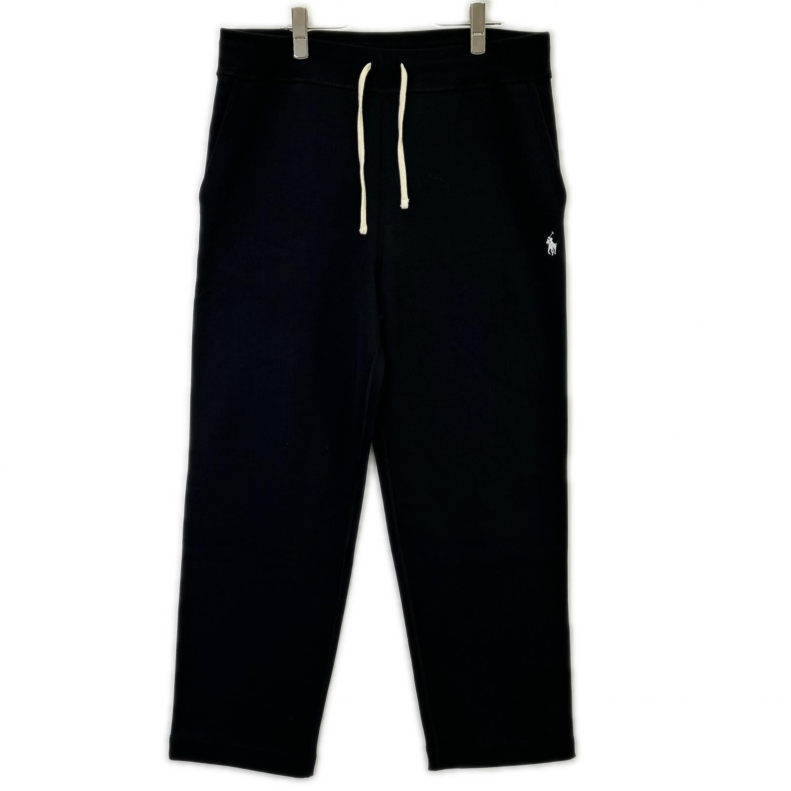 POLO RALPH LAUREN ポロ ラルフローレン 25年 ブラック KNIT-BANDED SWEATPANT-PANTS ボトムス