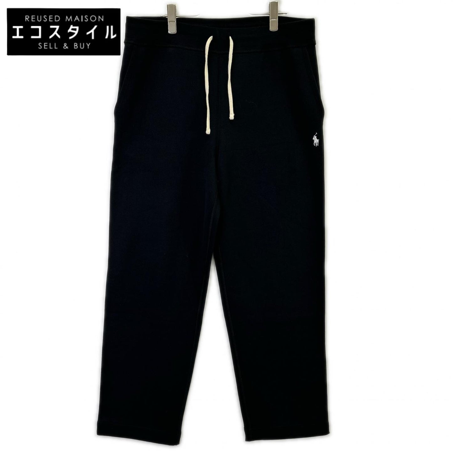 POLO RALPH LAUREN ポロ ラルフローレン 25年 ブラック KNIT-BANDED SWEATPANT-PANTS ボトムス