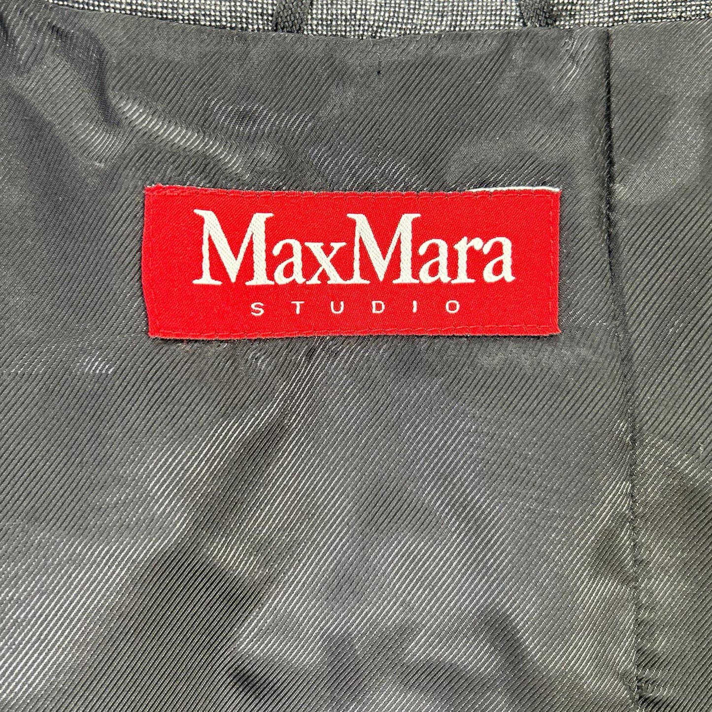 MAXMARA STUDIO マックスマーラスタジオ グレー 2B テーラードジャケット ジャケット