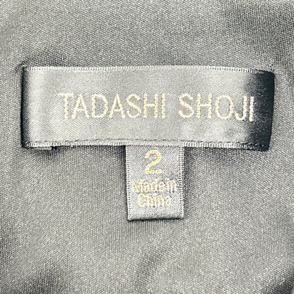 TADASHI SHOJI タダシショージ ALX1432M ブラック フラワーレース ノースリーブ ワンピース ワンピース