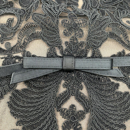 TADASHI SHOJI タダシショージ ALX1432M ブラック フラワーレース ノースリーブ ワンピース ワンピース