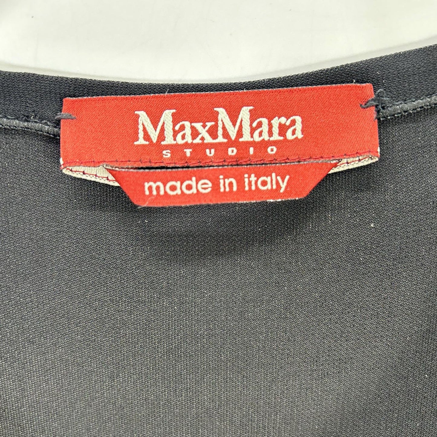 MAXMARA STUDIO マックスマーラスタジオ ブラック 花柄刺繍 ノースリーブ ワンピース ワンピース