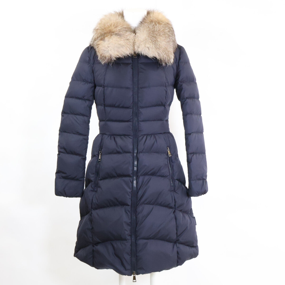 MONCLER モンクレール HIRONDELLE イロンデール フォックスファー ダウン コート