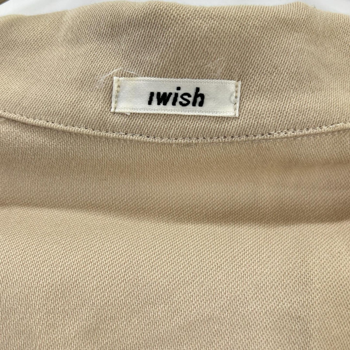 Y's ワイズ iwish ベージュ ウール ジャケット トップス