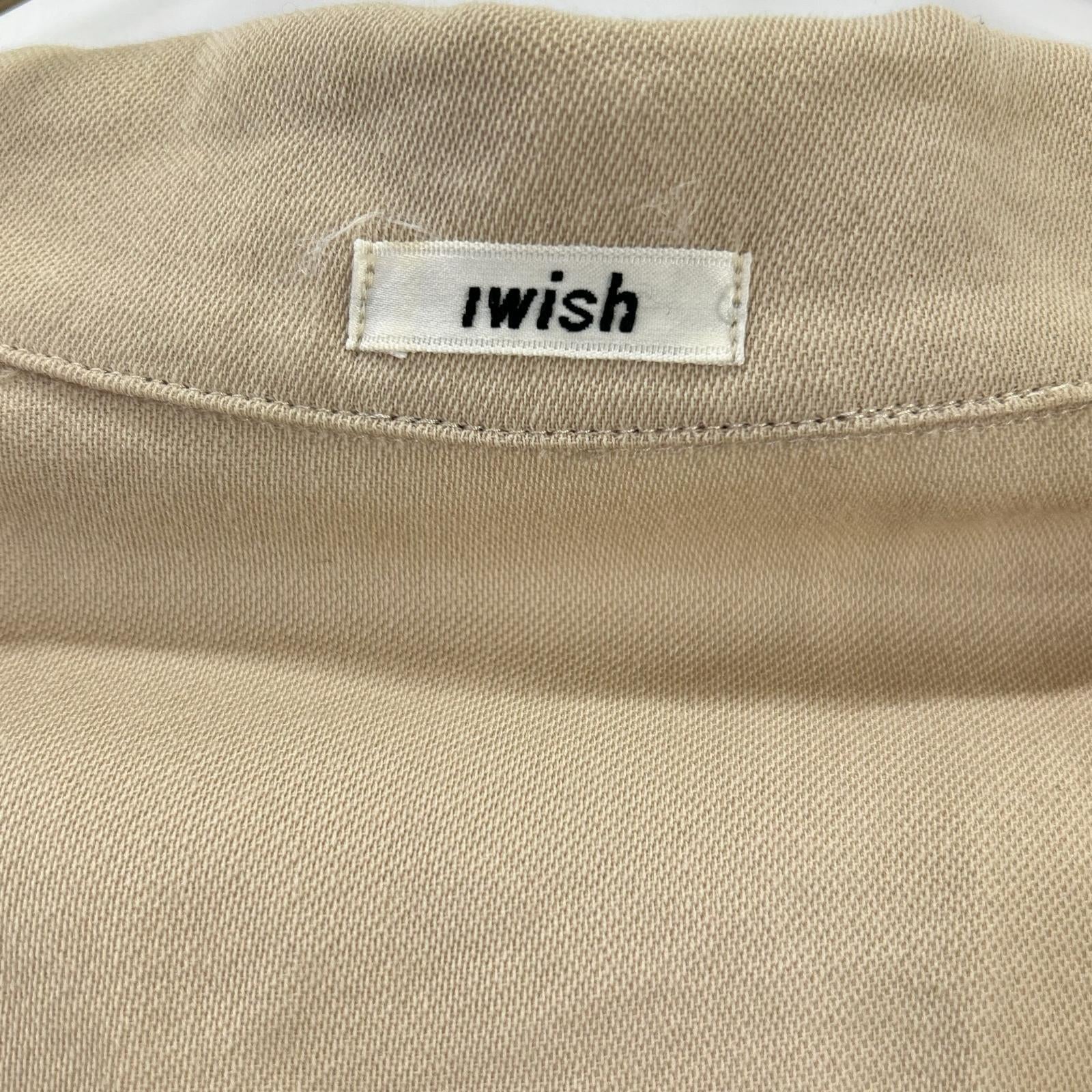 Y's ワイズ iwish ベージュ ウール ジャケット トップス