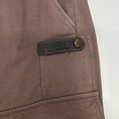 BRUNELLO CUCINELLI ブルネロクチネリ ブラウン 23年 スウェット カーゴパンツ MH827BD999 ボトムス
