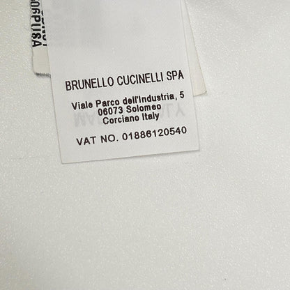 BRUNELLO CUCINELLI ブルネロクチネリ グレー カシミヤ マリンストライプ モニリディティール ロングリブカーディガン トップス
