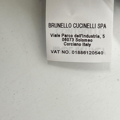 BRUNELLO CUCINELLI ブルネロクチネリ グレー カシミヤ マリンストライプ モニリディティール ノースリーブニットトップス トップス
