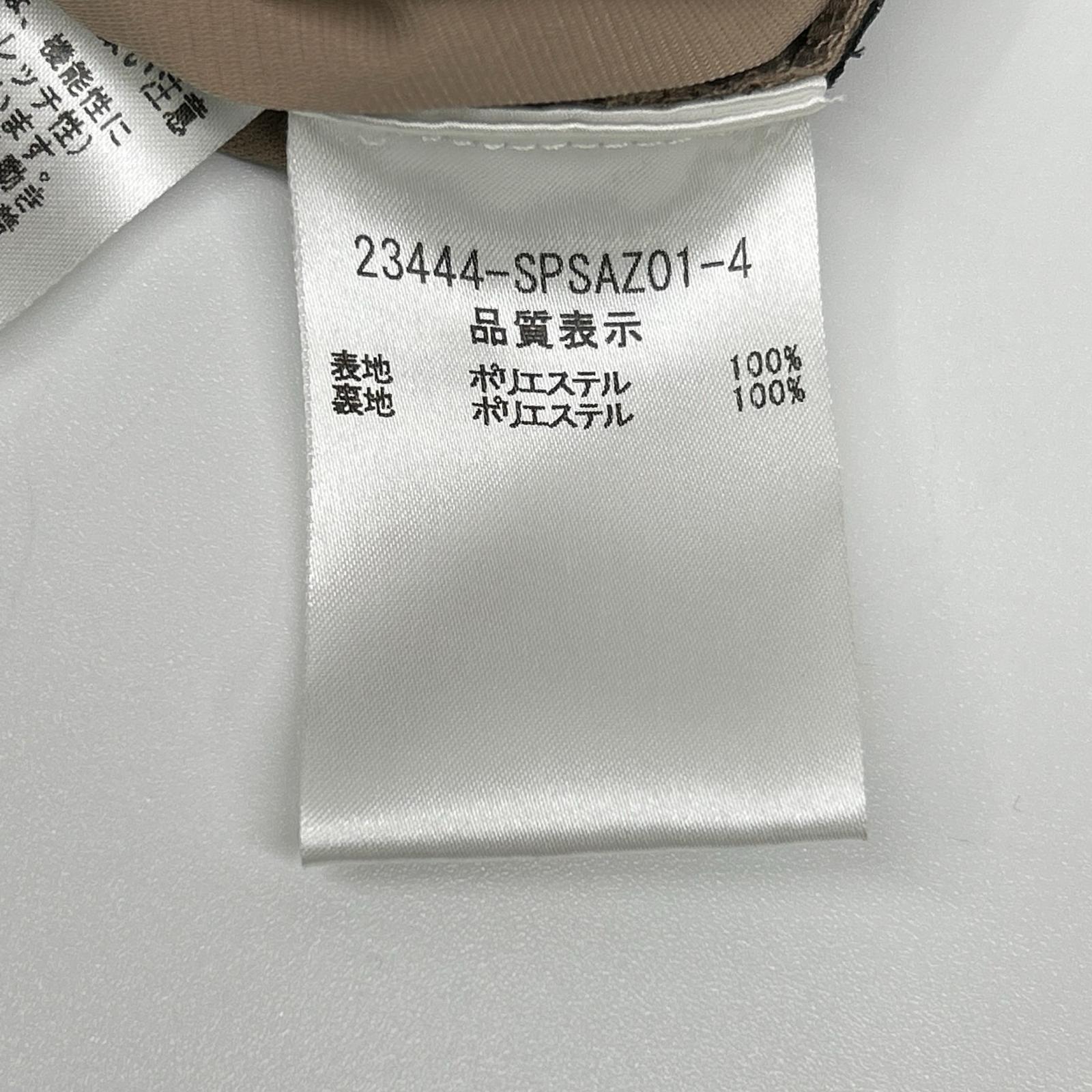 FOXEY NEW YORK フォクシーニューヨーク ベージュ 23444 エンパイア ナイロン ロングギャザーワンピース ワンピース