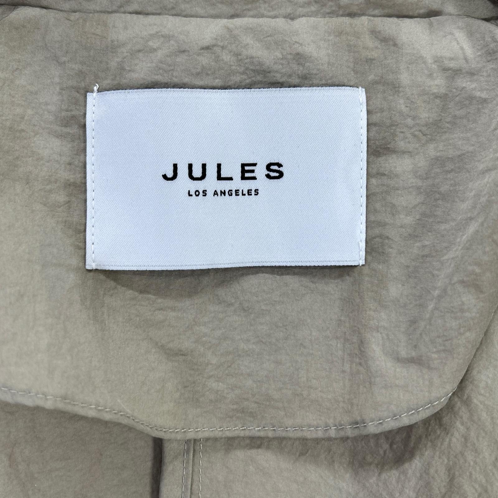 Jules Los Angeles ジュール・ロサンゼルス ベージュ ナイロン チェスターコート コート