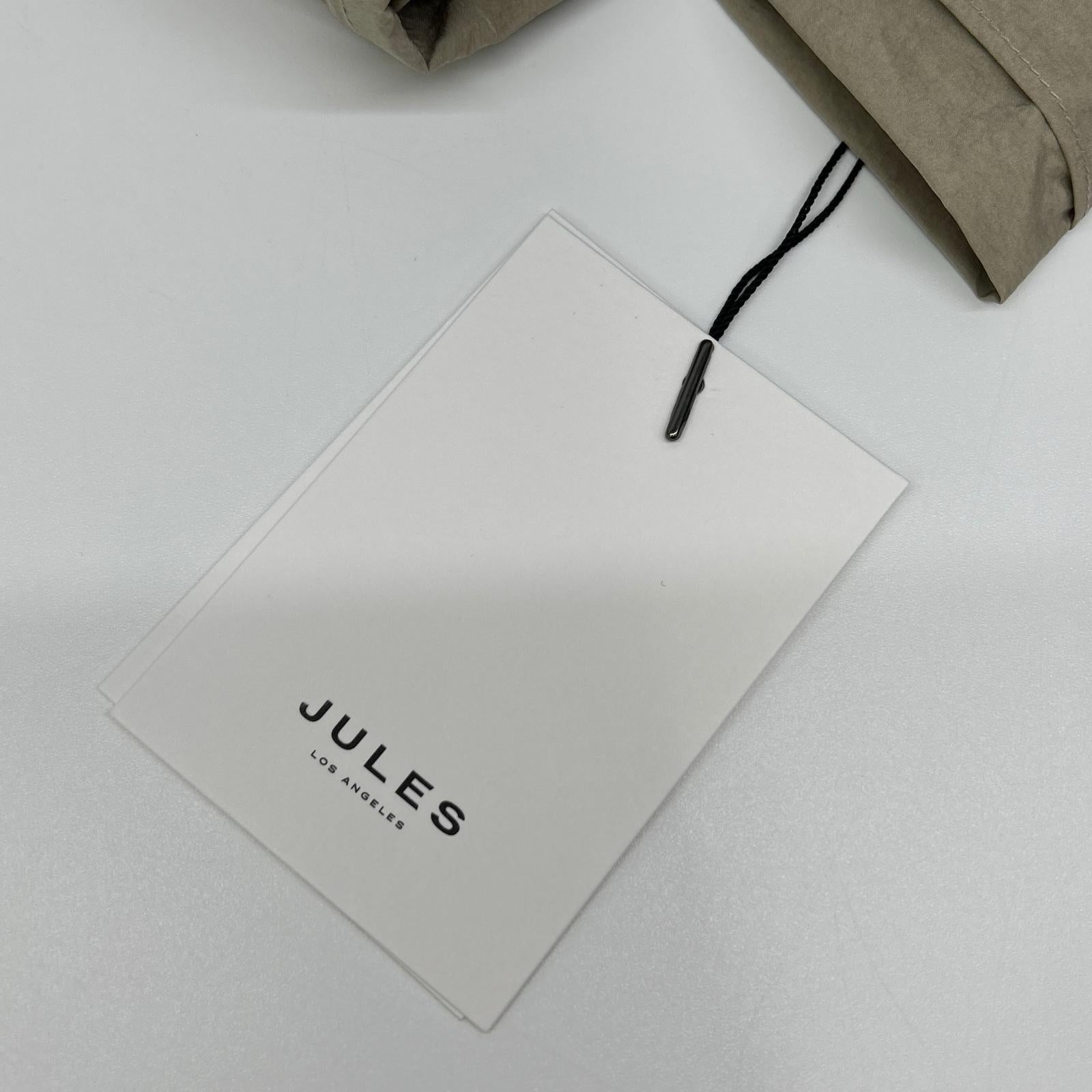 Jules Los Angeles ジュール・ロサンゼルス ベージュ ナイロン チェスターコート コート