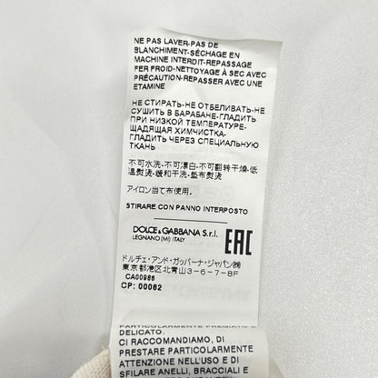 DOLCE&GABBANA ドルチェアンドガッバーナ 【国内正規】FXL28T マヨルカプリント シルク100％ ニット カーディガン トップス