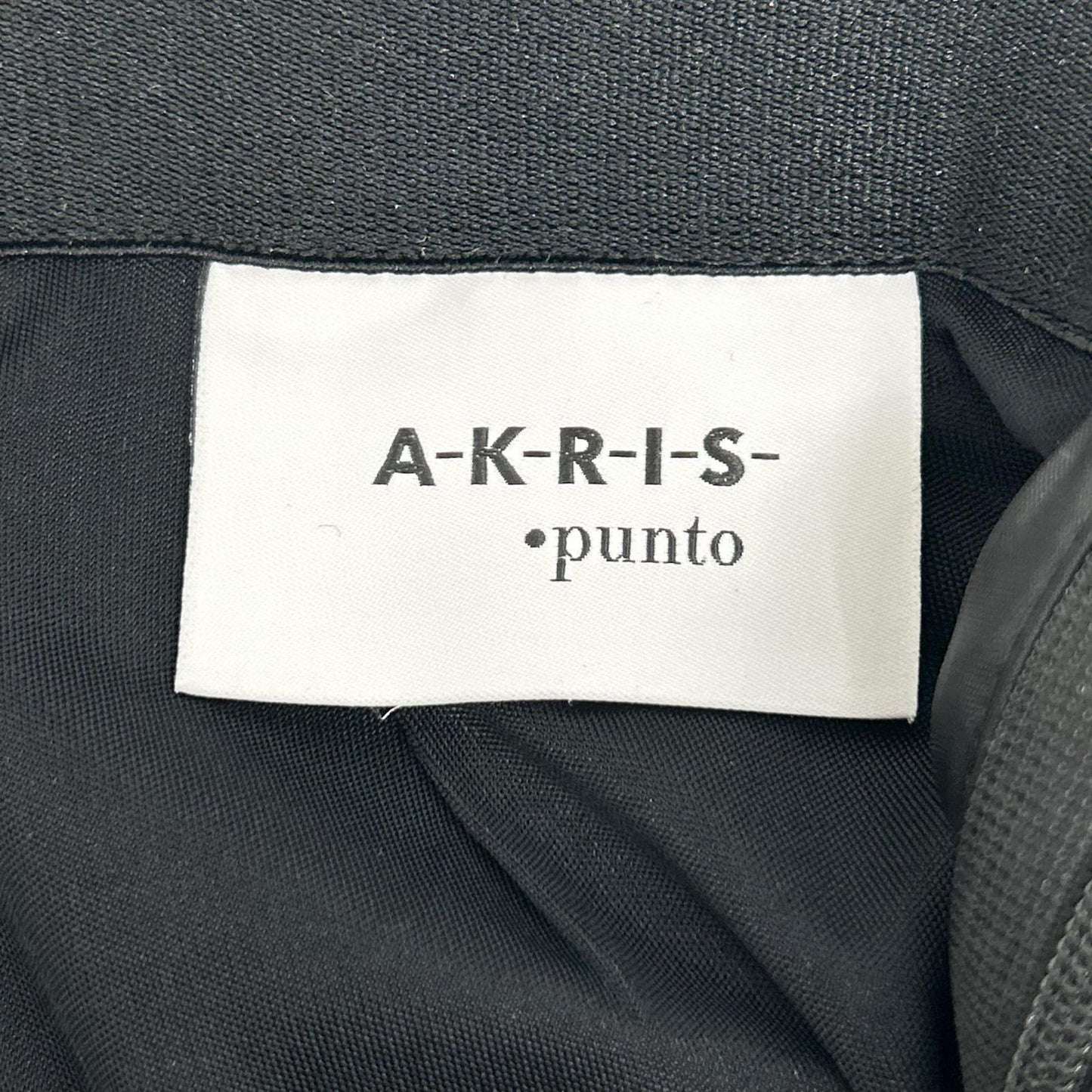 Akris アクリス 【PUNTO】ブラック フラワー刺繍 シアーシャツ・スカート セット スーツ セットアップ