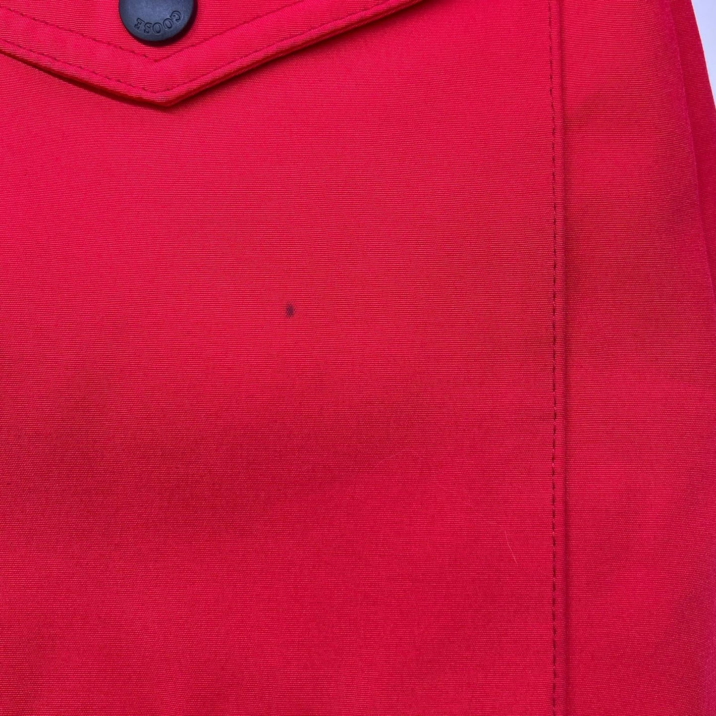 CANADA GOOSE カナダグース 6550L レッド Trillium Parka ファー付きフード ダウンジャケット ジャケット