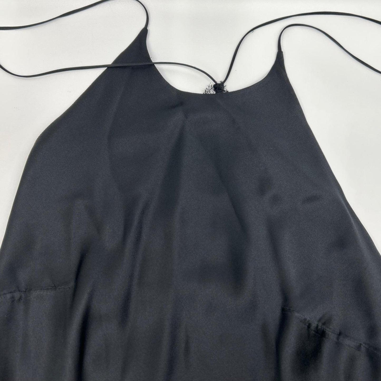 LAPERLA ラペルラ ブラック レース ノースリーブ ホルダーネックドレス ワンピース