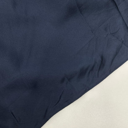 LAPERLA ラペルラ ネイビー シルク混 レース ノースリーブ ホルダーネックワンピース ワンピース
