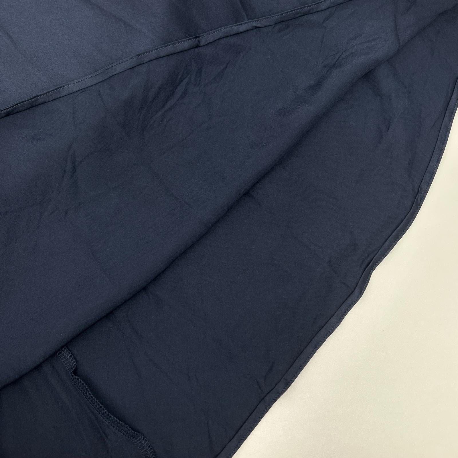 LAPERLA ラペルラ ネイビー シルク混 レース ノースリーブ ホルダーネックワンピース ワンピース