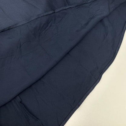 LAPERLA ラペルラ ネイビー シルク混 レース ノースリーブ ホルダーネックワンピース ワンピース