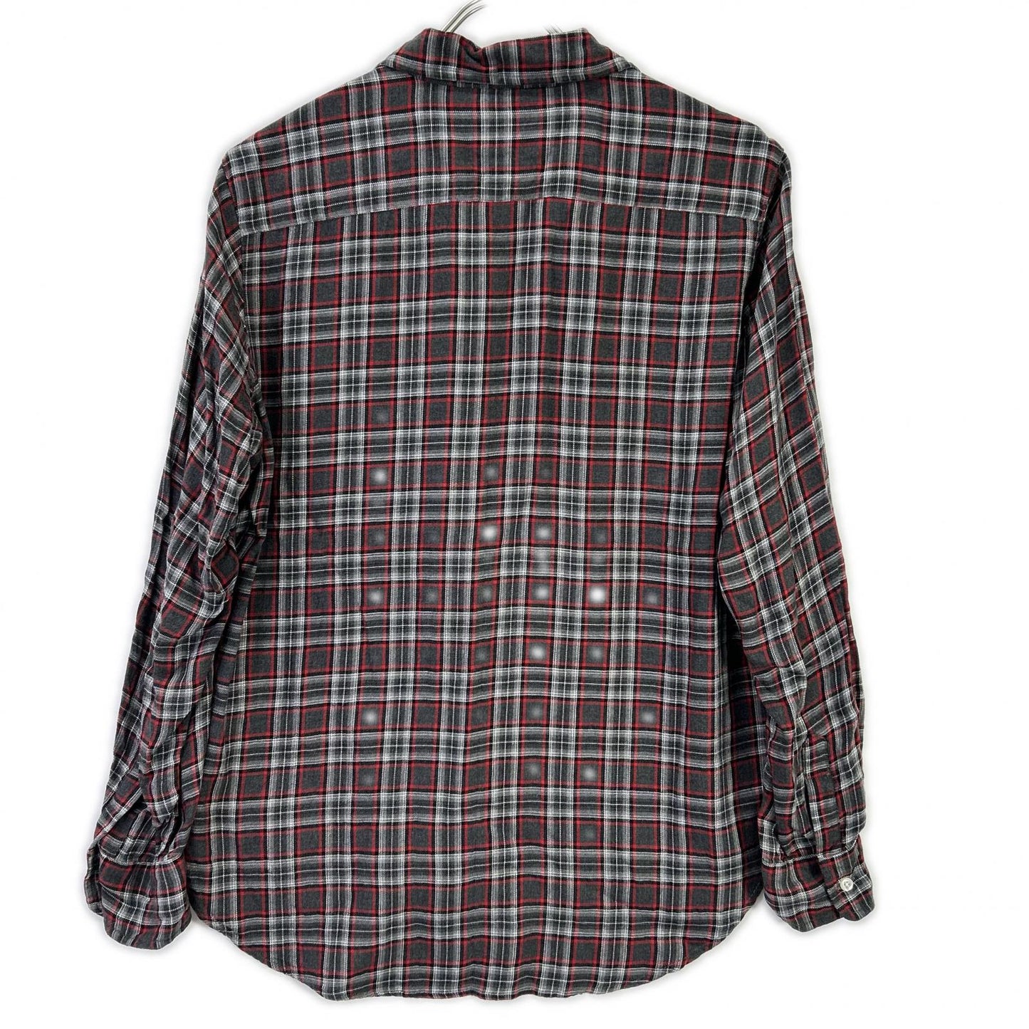 Frank&Eileen フランクアンドアイリーン グレー×レッド EILEEN タータンチェック シャツ トップス