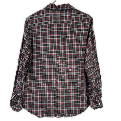 Frank&Eileen フランクアンドアイリーン グレー×レッド EILEEN タータンチェック シャツ トップス
